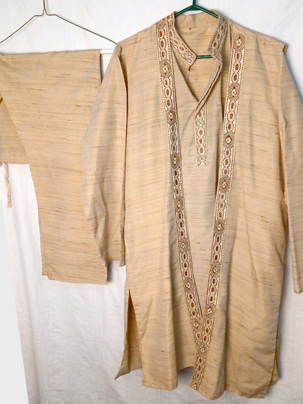 Kurta, Vest and Pants Set